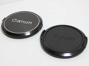 Canon Lens Cap for FD Lens 58mm (Snap-on type) キャノン レンズキャップ 意匠違い 58mm