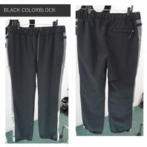 ● 686 WATERPROOF TRACK PANT カラー:BLACK COLORBLOCK XLサイズ メンズ スノーボード スキー パンツ PANT 23-24 日本正規品_画像3