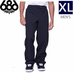 ● 686 Водонепроницаемые брюки Цвет: Черный цвет цветового блока XL Size Мужские сноубордные брюки штаны 23-24 Япония подлинная