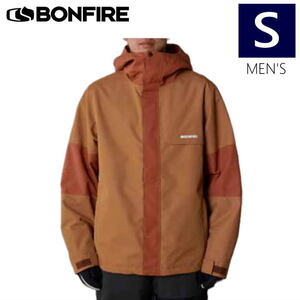 ● BONFIRE BUFFER JACKET CAMEL Sサイズ ボンファイヤ スノボウェア スノーボード ジャケット メンズ 23-24 日本正規品