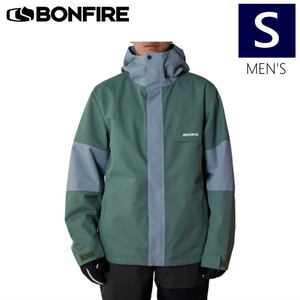 ● BONFIRE BUFFER JACKET KHAKI Sサイズ ボンファイヤ スノボウェア スノーボード ジャケット メンズ 23-24 日本正規品