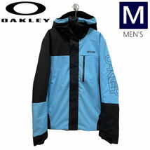 ● OAKLEY TNP TBT INSULATED JKT BLACK BRIGHT BLUE Mサイズ メンズ スノーボード スキー ジャケット 23-24 日本正規品_画像1