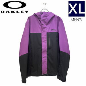 ● OAKLEY TNP TBT SHELL JKT ULTRA PURPLE BLACKOUT XLサイズ メンズ スノーボード スキー ジャケット 23-24 日本正規品