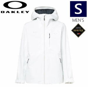 ● OAKLEY UNBOUND GORE-TEX SHELL JKT WHITE Sサイズ メンズ スノーボード スキー ジャケット 23-24 日本正規品