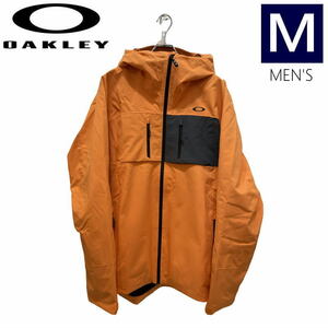 ● OAKLEY KENDALL RC SHELL JKT SOFT ORANGE Mサイズ メンズ スノーボード スキー ジャケット 23-24 日本正規品