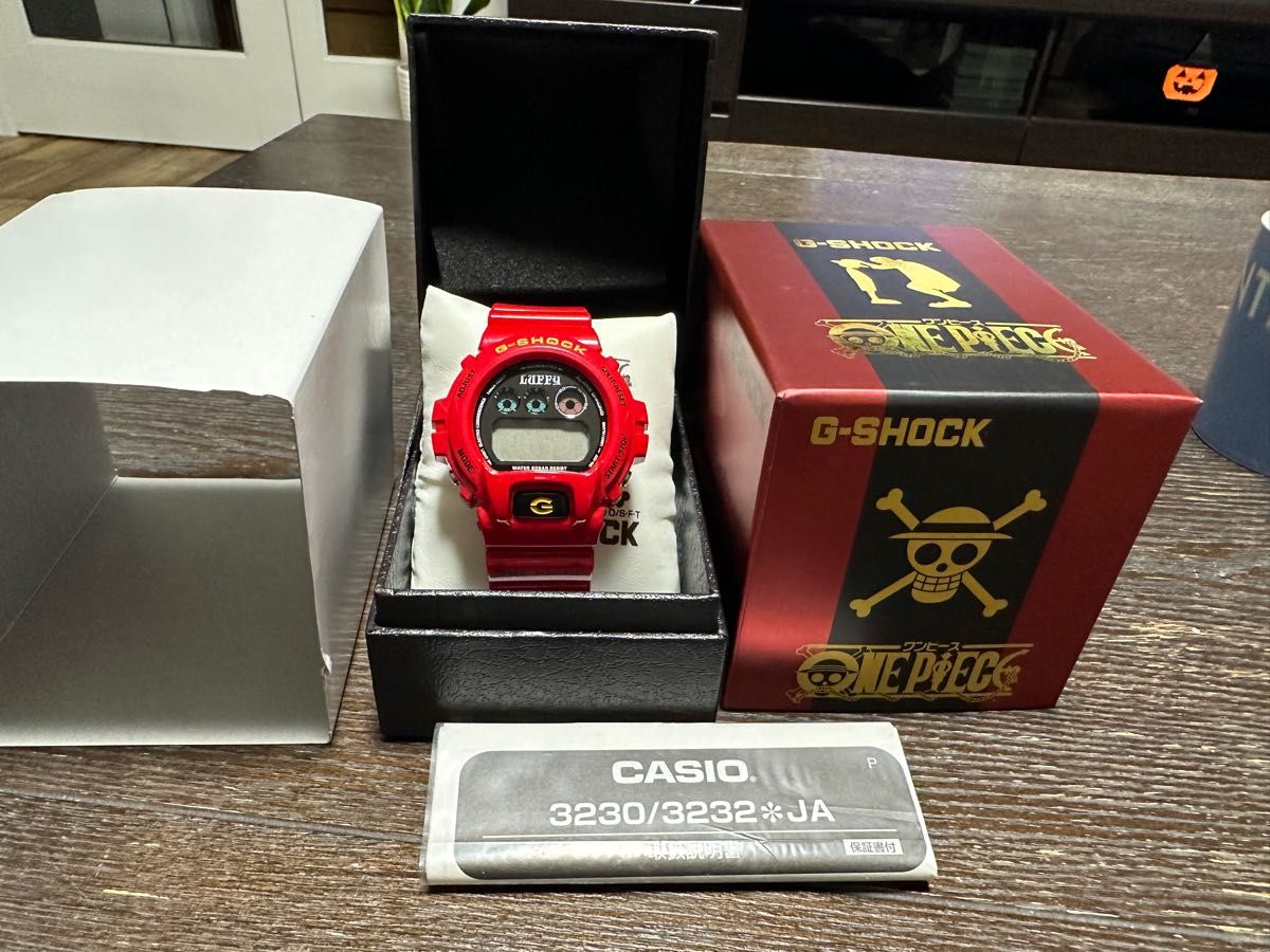 限定生産 G-SHOCK×ワンピースコラボ ルフィモデル 電池切｜Yahoo