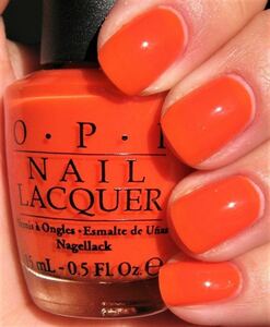 定価2,100円OPI NL B39 15ml Atomic Orange ネイルラッカー マニキュア OPI カラー ネイルカラー ネイルポリッシュ オレンジ新品未使用