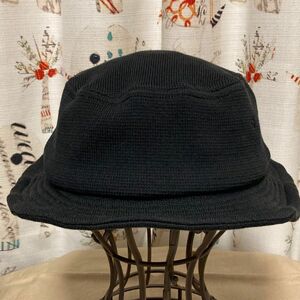 crepuscule (クレプスキュール) pork pie hat / ポークパイハット　ブラック　ユニセックス