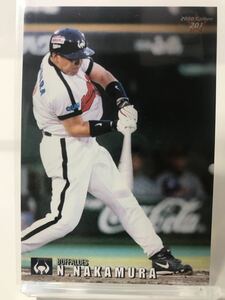 中村紀洋　201 カルビープロ野球チップス　2000 ノーマルカード　　近鉄バッファローズ