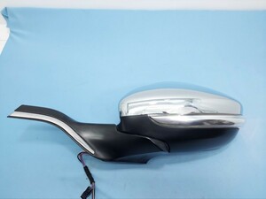  Peugeot 208 A9C5F05 left door mirror passenger's seat side operation verification ending plating 5 pin +4 pin side turn signal 2013 year C(50)