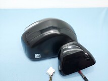 JF1 JF2 N-BOX カスタム 右 ドアミラー 運転席側 動作確認済み ブラック 黒 NH731P 9ピン 9P サイドミラー ウインカー Nボックス M2_画像3