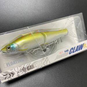 未使用品 GAN CRAFT ダイワ × ガンクラフト 鮎邪 ジョインテッドクロー 改 148 Type-F ゴールデンギーゴ 【定形外送料200円】310268