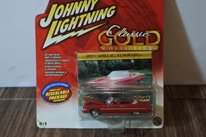 1/64 ジョニーライトニング　クラシックゴールドコレクション　1973　キャデラック　エルドラド　赤　未使用未開封品