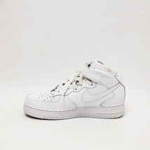 １回のみ使用【中古美品/DR1235A】【サイズ27.5cm】【USA9.5】ナイキ NIKE AIR FORCE 1 MID'07 スニーカー ホワイト CW2289-111_画像3