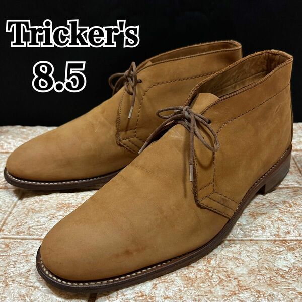 Tricker's トリッカーズ チャッカブーツ ショートブーツ スウェード