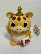 1989年★朝日新聞社★ASA★快獣 ブースカ★ソフビ人形★貯金箱 １３．０ｃｍ 当時物 企業物 非売品 現状_画像6