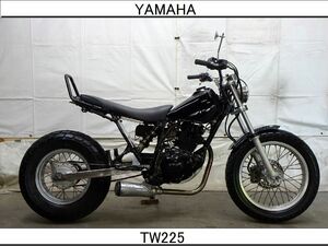 埼玉発 動画有 ヤマハ TW225 キングオブストリート！スカチューン ロンスイ スパトラの王道カスタム！ カード ローン 全国配送OK