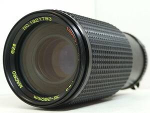 ~実写確認済~ ☆外観美品・人気の望遠レンズ☆　ニコン1眼レフ用(Fマウント) OSAWA MC 75-260mm F4.5 (H1426)