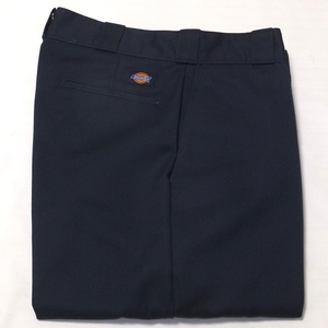 ★USA製 DICKIES 874 ワーク パンツ 90s 874DN ダークネイビー W34 L32 デッドストック ワンウォッシュ ビンテージ★