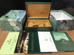 ロレックス エクスプローラー1 114270 純正 箱 ボックス Box Cリング 冊子 タグ パス ケース カレンダー 時計 付属品 ROLEX EXPLORERⅠ