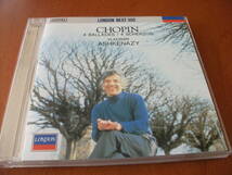 【CD】アシュケナージ ショパン / 四つのバラード 、四つのスケルツォ (Decca 1975-1985)_画像1