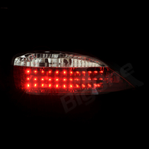 BigOne LED テール ランプ ライト S15 シルビア ハーフ 紅白 レッド クリア USDM JDM ヘラフラ ヘラフラッシュ_画像7