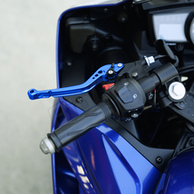 BigOne STD RF400V GSX-R400R GSX400S SV400 SV650S GSX-R750 RF400R SV650 ビレット ブレーキ クラッチ レバー 銀/黒 シルバー ブラック_画像8