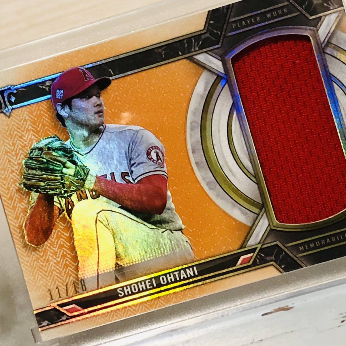 必見【18/18】大谷翔平 Topps Triple Threads ジャージ-