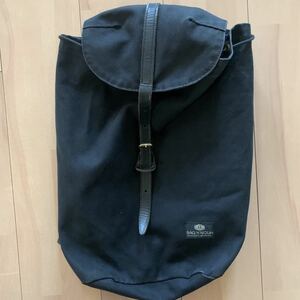 【BAG’n’NOUN】バッグンナウン リュック バッグ コットン ブラック BLACK 日本製