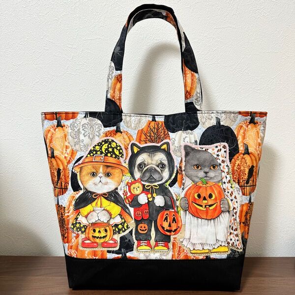 コヤンイサムチョン ジンコとラブリーのトートバッグ ハロウィン