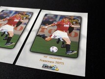 希少 calcio card 2000 #331 Francesco TOTTI TOP CHAMPIONS 2枚まとめセット サッカーカード_画像3