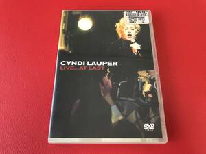 ◆CYNDI LAUPER LIVE...AT LAST/輸入盤DVD/202422 9 #I27YY1