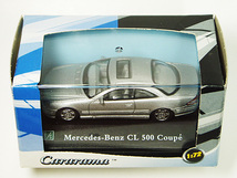 ■カララマ■メルセデス・ベンツ CL500クーペ（1/72スケール）HONGWELL Cararama ホンウェル シルバー色 Mercedes-Benz_画像3