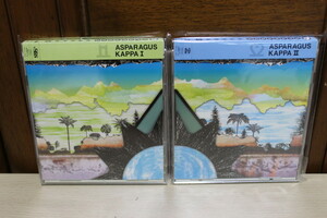 ◆ASPARAGUS - KAPPAⅠ,KAPPAⅡ / 帯付 2CD セット / アスパラガス 良好◆