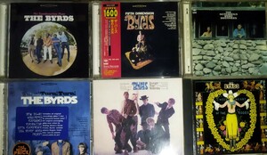 【送料ゼロ】Byrds CD 6枚 セット バーズ ボーナストラック David Crosby Gram Parsons Gary Usher American Folk Rock The 