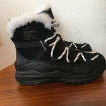 24.5cm｜SOREL ONA リミックス グレイシー ウォータープルーフ NL5050-010 黒 防寒 軽量 スノーブーツ ショート 冬靴 (新品)(即決)(正規品)_画像3