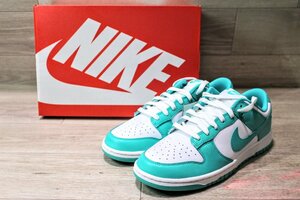 未使用品☆Nike Dunk Low Clear Jade27.5cm　ナイキ ダンク ロー ホワイト/クリア ジェイド(DV0833-101)　箱付き　4M805