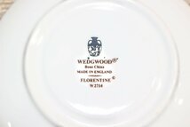 WEDG WOOD Bone china FLORENTINE&Turquoise FLORENTINE　ウェッジウッド　フローレンティーン　カップ＆ソーサー　ケース付　8Y3350_画像5