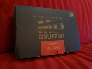 【SONY】MZ-R91 20周年記念モデル white MD WALKMAN PORTABLE MD RECORDER ソニー MD ウォークマン　MDレコーダー MDプレーヤー 