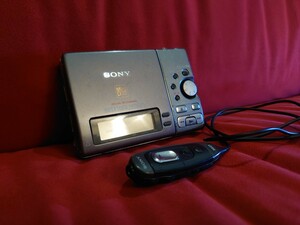 【SONY】MZ-R3 MD WALKMAN PORTABLE MD RECORDER ソニー ウォークマン MDプレーヤー MDレコーダー リモコン RM-MZR2MP