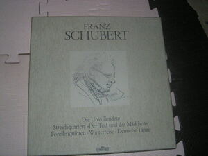 5枚組ドイツ盤　シューベルト集　ドイツインターコード社