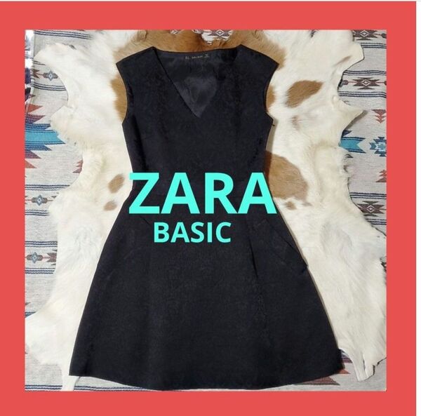 ★早い者勝ち★美品★ZARA BASIC★ザラ ベーシック ワンピース ドレス 結婚式 二次会 フォーマル パーティー おしゃれ