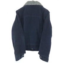 【中古】70s Levi's ボアコーデュロイジャケット サイズM ネイビー リーバイス[240017581317]_画像2