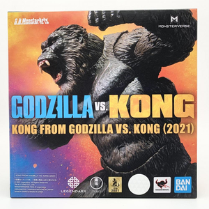 【中古】開封 バンダイ ゴジラVSコング S.H.MonsterArts KONG FROM GODZILLA VS. KONG 2021[240017568299]