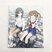 【中古】未開封 アニプレックス 劇場版 ハイスクール・フリート F3キャンバスアート 岬明乃&知名もえか Amazon限定[240017479913]_画像1