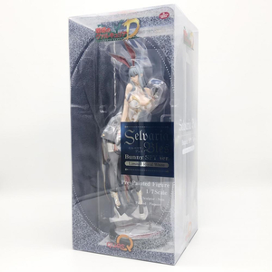 【中古】未開封 キューズQ 戦場のヴァルキュリアDUEL 1/7 セルベリア・ブレス バニースパイVer. イベント限定ロイヤルホワイト