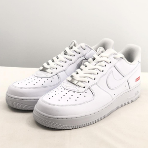 【中古】NIKE × Supreme AIR FORCE 1 LOW White サイズ29.0cm CU9225-100 ナイキ × シュプリーム[240017586214]