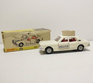 ◎M13　DINKY TOYS ディンキー 255 FORD ZODIAC POLICE CAR フォード ポリスカー パトカー