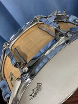 【美品　レア】ludwig LS406 メイプル単板　スネアドラム_画像4