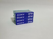 Sony EF 90カセットテープ 未開封 4個セット_画像5